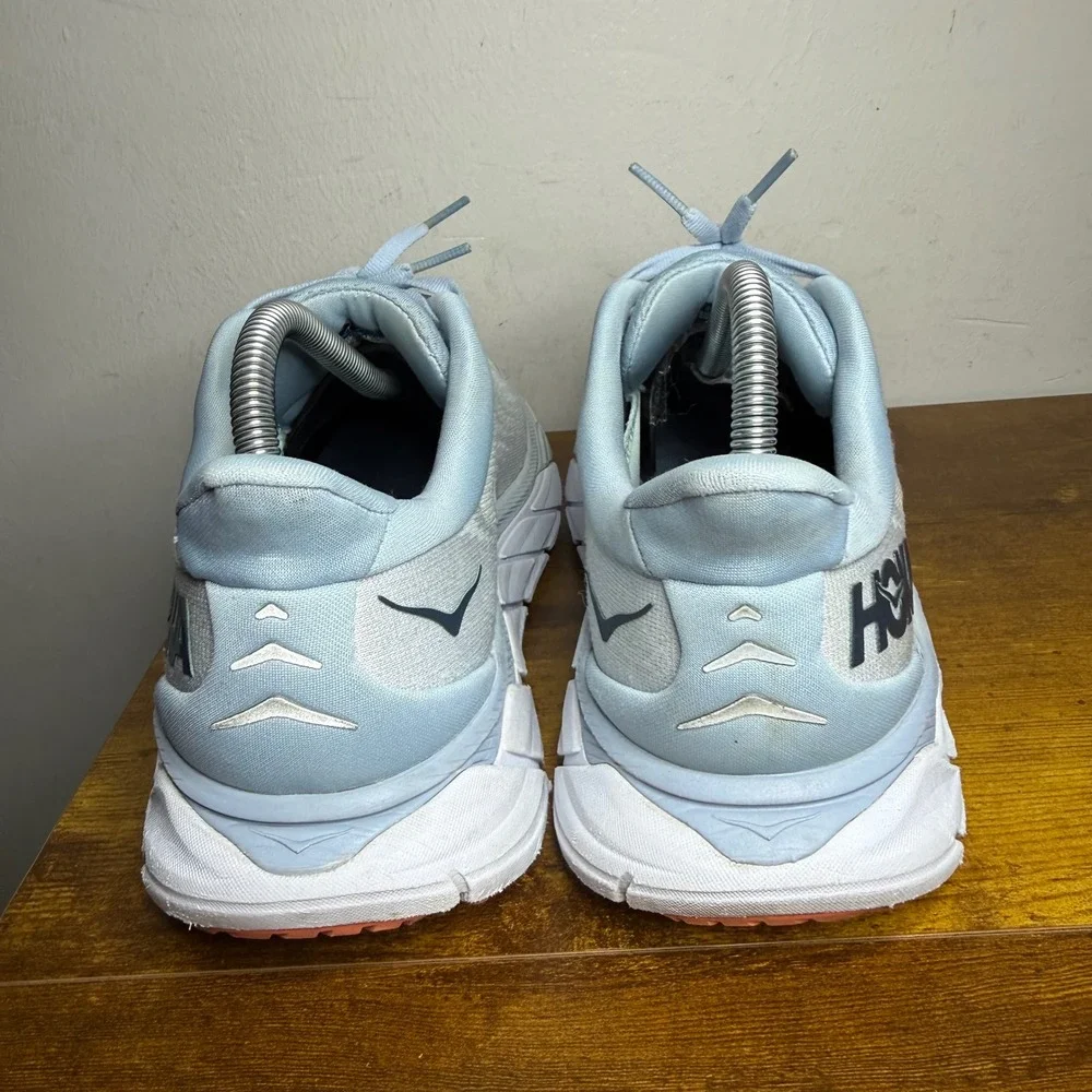 Hoka Arahi 6 Running Shoes Womens Size 10 Light Blue PABE 1123195